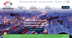 Desktop Screenshot of miniatur-wunderland.com